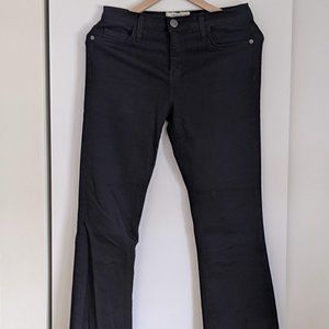 Current/Elliot Kick Jeans in black. Size 27.